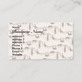 Schattige luiaard oerwoud visitekaartje