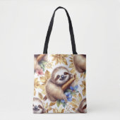  Schattige luiaard Tote Bag (Voorkant)
