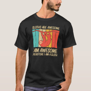 Schattige Luiaard Voor Mannen Vrouwen Reuzen Luiaa T-shirt