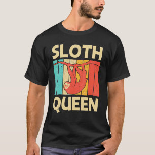 Schattige Luiaard Voor Vrouwen Moeder Reuzenluiaar T-shirt