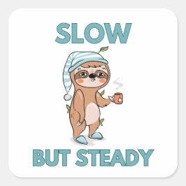 schattige luiaards luie sticker