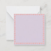 Schattige Luiaards Notitiekaartje (Achterkant)