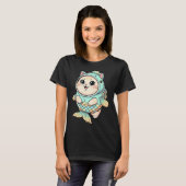 schattige luie lamantijn t-shirt (Voorkant volledig)