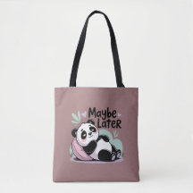 Schattige Luie Panda – “Misschien Later” Relaxende