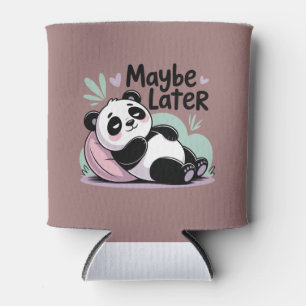 Schattige Luie Panda – “Misschien Later” Relaxte P Blikjeskoeler