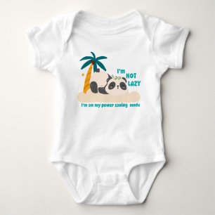 Schattige luie panda romper