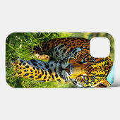 Schattige luipaard Case-Mate iPhone case (Achterkant (horizontaal))