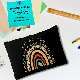 Schattige Luipaard Regenboog Leraren Dag Cadeaus Z Etui