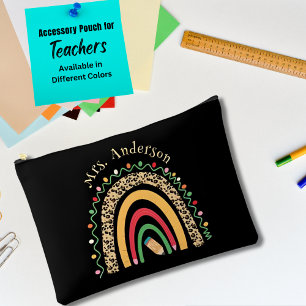 Schattige Luipaard Regenboog Leraren Dag Cadeaus Z Etui