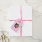 Schattige Maagd, sterrenbeeld, sterrenbeeld afdruk Cadeaulabel (Met Touw)
