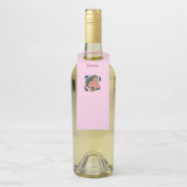 Schattige Maagd, sterrenbeeld, sterrenbeeld afdruk Flessenhanger (Op fles)