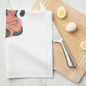 Schattige Maagd, sterrenbeeld, sterrenbeeld afdruk Theedoek (Quarter Fold)