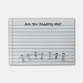 Schattige, maak je een grapje? Teacher Post-its Post-it® Notes