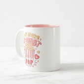 Schattige maak je mijn hart Pop Valentijns Mok (Voorkant links)