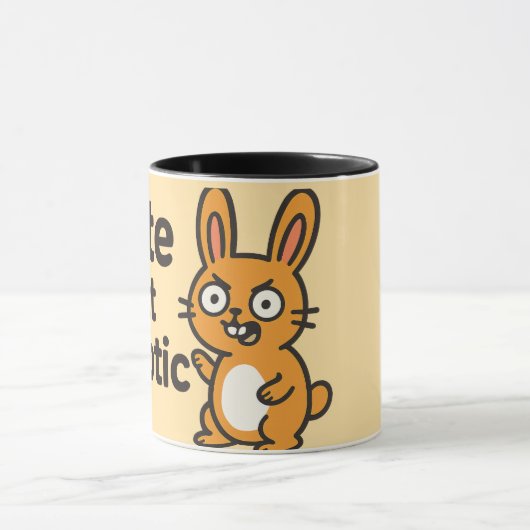 Schattige maar chaotisch - Grappig & Schattig Ontw Mok (Midden)