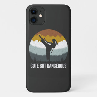 Schattige maar Gevaarlijk - Karate Taekwondo Karat Case-Mate iPhone Case