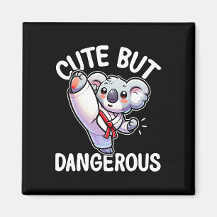 Schattige maar gevaarlijk karate Taekwondo Koala K Magneet