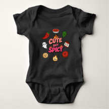Schattige maar pittig T-shirt Baby Bodysuit