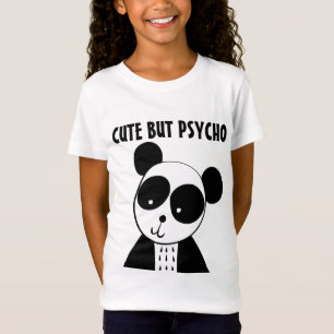 SCHATTIGE MAAR PSYCHO DAMES T-SHIRTS