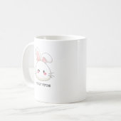 Schattige maar psycho - Funny Coffee Mok (Voorkant links)