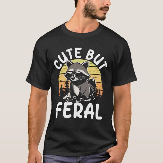Schattige maar wild t-shirt (Voorkant)