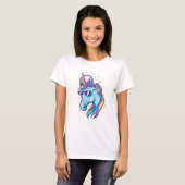 Schattige Magick Unicorn T-shirt (Voorkant volledig)