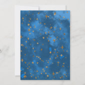 Schattige Magische Eenhoorn 5e Verjaardagsfeestje Kaart (Achterkant)