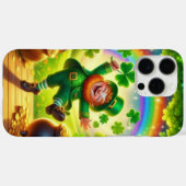 Schattige, magische Leprechaun St. Patrick's Day Case-Mate iPhone Case (Achterkant (horizontaal))