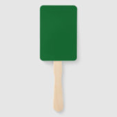 Schattige, magische Leprechaun St. Patrick's Day Handwaaier (Achterkant)