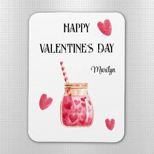 Schattige magneet vrienden Valentijnsdag flexibele