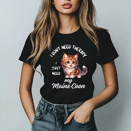 Schattige Maine Coon Lover T-shirt