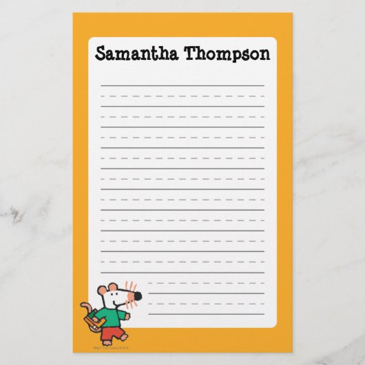 Schattige maisy-liefhebbers om te lezen briefpapier (Voorkant)