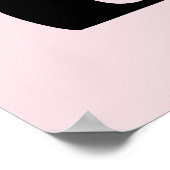 schattige make-up kunstenaar lipstick woordkunst poster (Hoek)