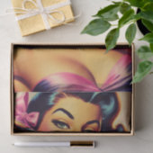  Schattige Make Up Meisje Tissuepapier (Geschenk)