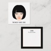 schattige make-upartiest voor elk doel Notitie-Kaa Notitiekaartje (Voorkant / Achterkant)