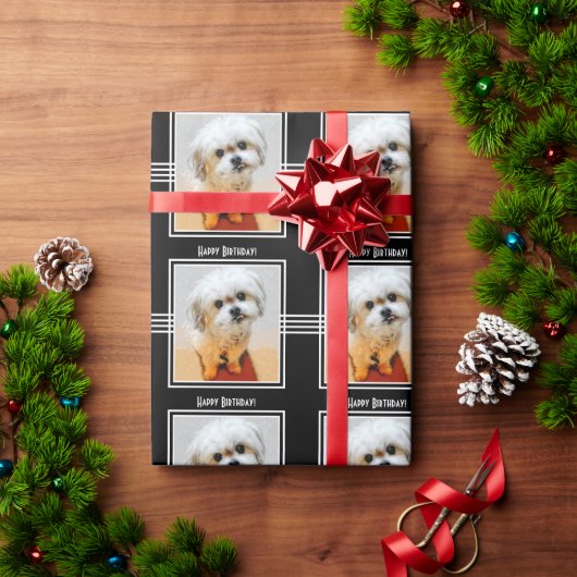 Schattige Malshi Verjaardags Verpakkingsdocument Cadeaupapier (Feestdagen Geschenken)