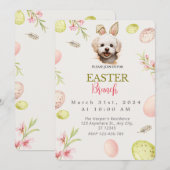  Schattige Maltees Pasen Kaart (Voorkant / Achterkant)
