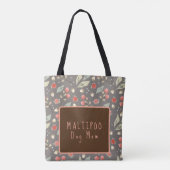 Schattige MALTIPOO-Canvas tas (Achterkant)