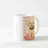 Schattige Maltipoo Koffiemok (Voorkant rechts)