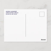 Schattige Mama & Baby Eenhoorn Magisch Save the Da Briefkaart (Achterkant)