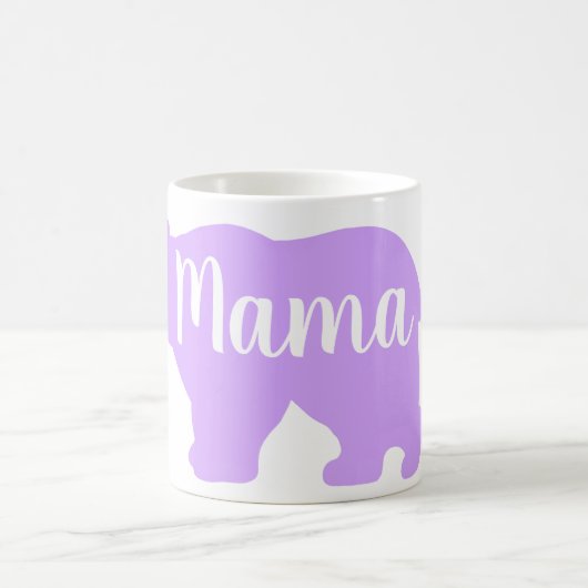 Schattige Mama beer design moederdag cadeau Koffiemok (Center)