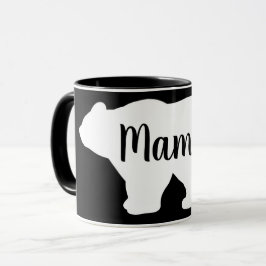 Schattige Mama beer design moederdag cadeau Mok