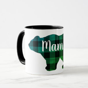 Schattige Mama beer design moederdag cadeau Mok