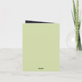 Schattige mama en baby panda beer kaart (Achterkant)