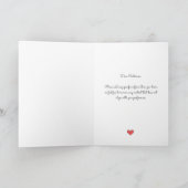 Schattige mama en papa vrolijk kerstfeest gevouwen feestdagen kaart (Binnen)