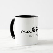 Schattige Mama Est 2026 Mok (Voorkant links)