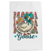 Schattige Mama gans Moederdag Medium Cadeauzakje (Voorkant)