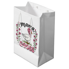 Schattige Mama gans Moederdag  Medium Cadeauzakje