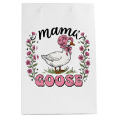 Schattige Mama gans Moederdag Medium Cadeauzakje (Voorkant)