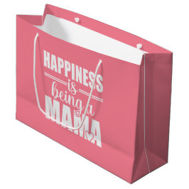 Schattige Mama gelukswoordkunst Moederdag  Groot Cadeauzakje